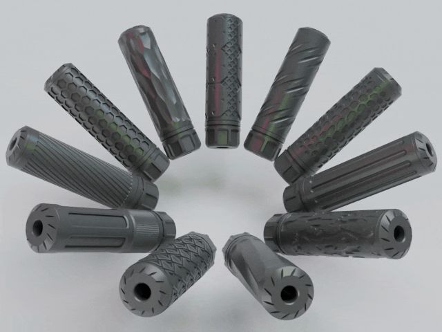 Set of 11 custom Mock Suppressor