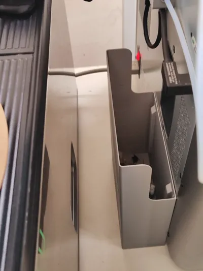 Magnetic Poop chute extended