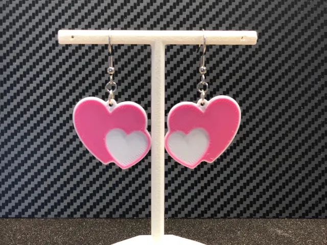 Hearts earrings