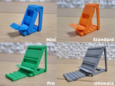 Foldable Phone Stand | Print-in-place - Free 3D Print Model - MakerWorld