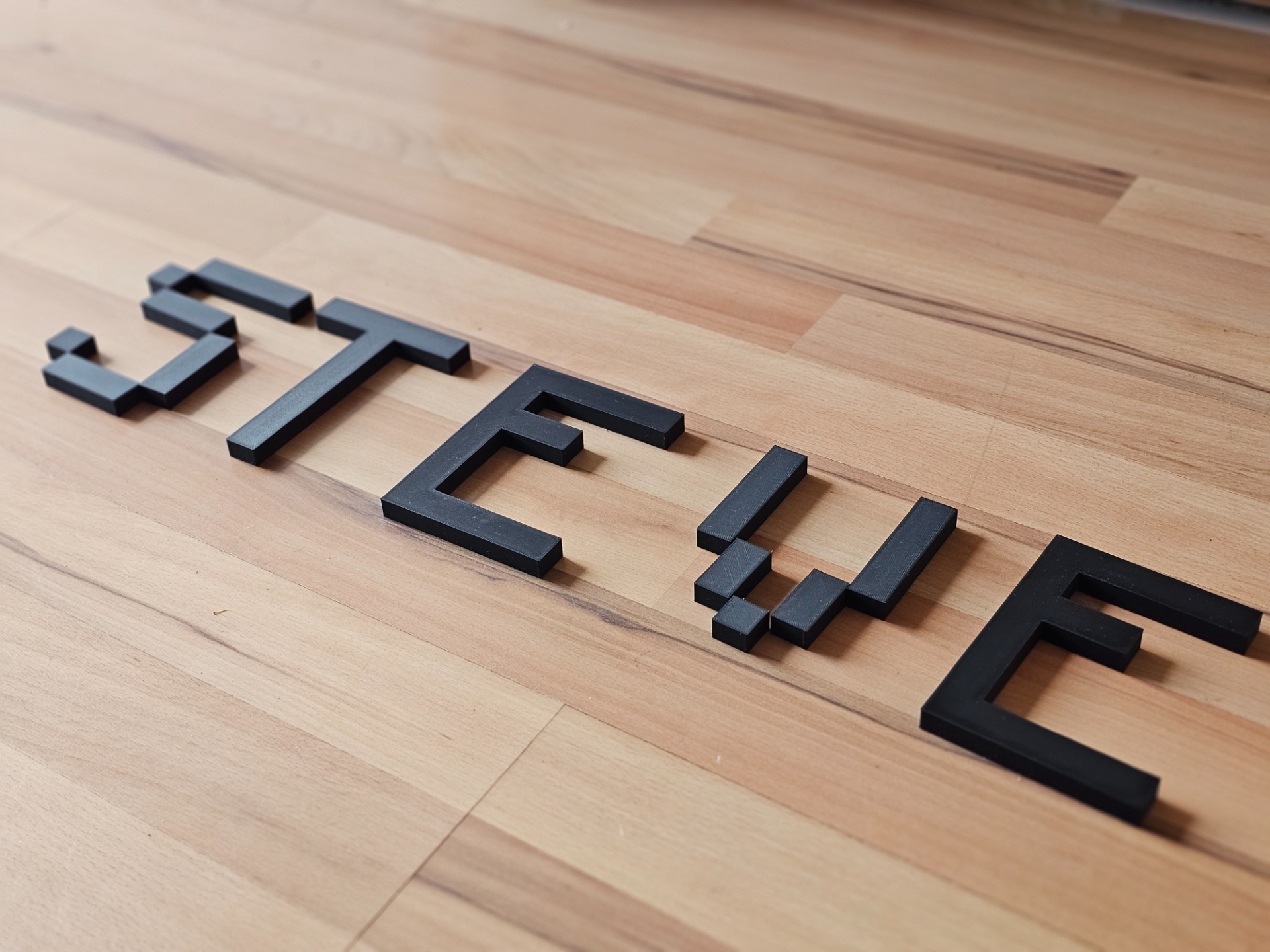 Minecraft Style Alphabet–Volles Set A-Z, a-z, 0-9