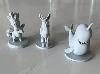 Thelma The Unicorn, Otis the Donkey & Narwhal