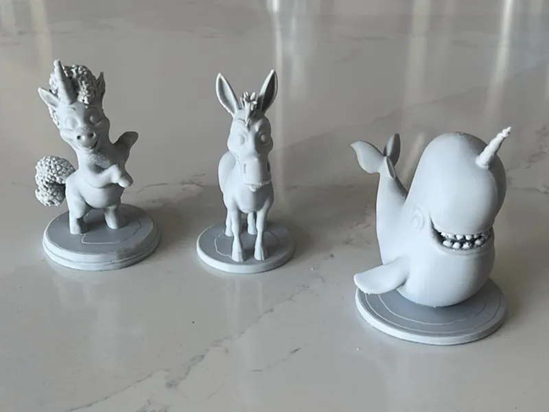 Thelma The Unicorn, Otis the Donkey & Narwhal