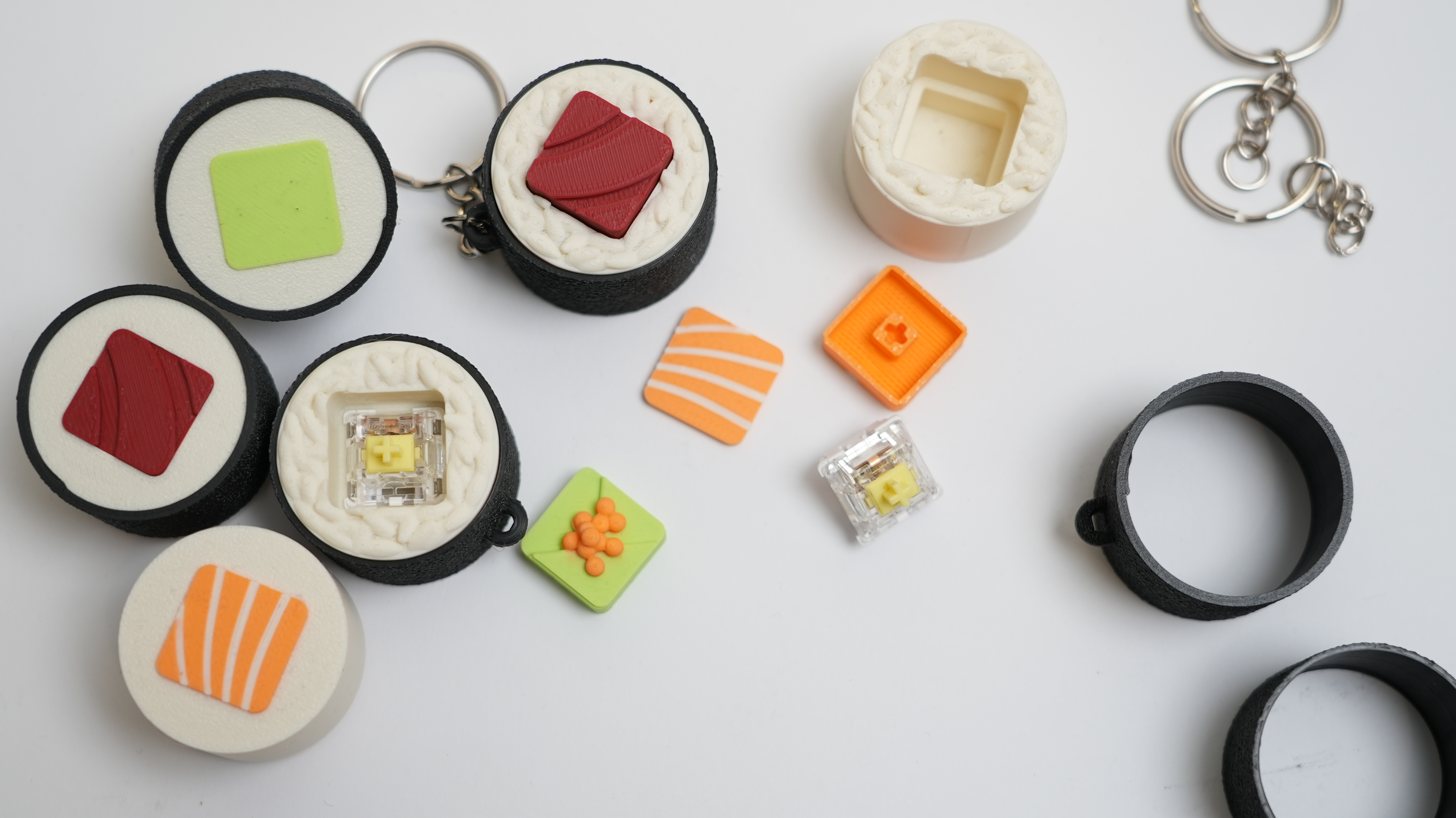 Miniatura 4 do modelo 3D Sushi Key Switch Fidget