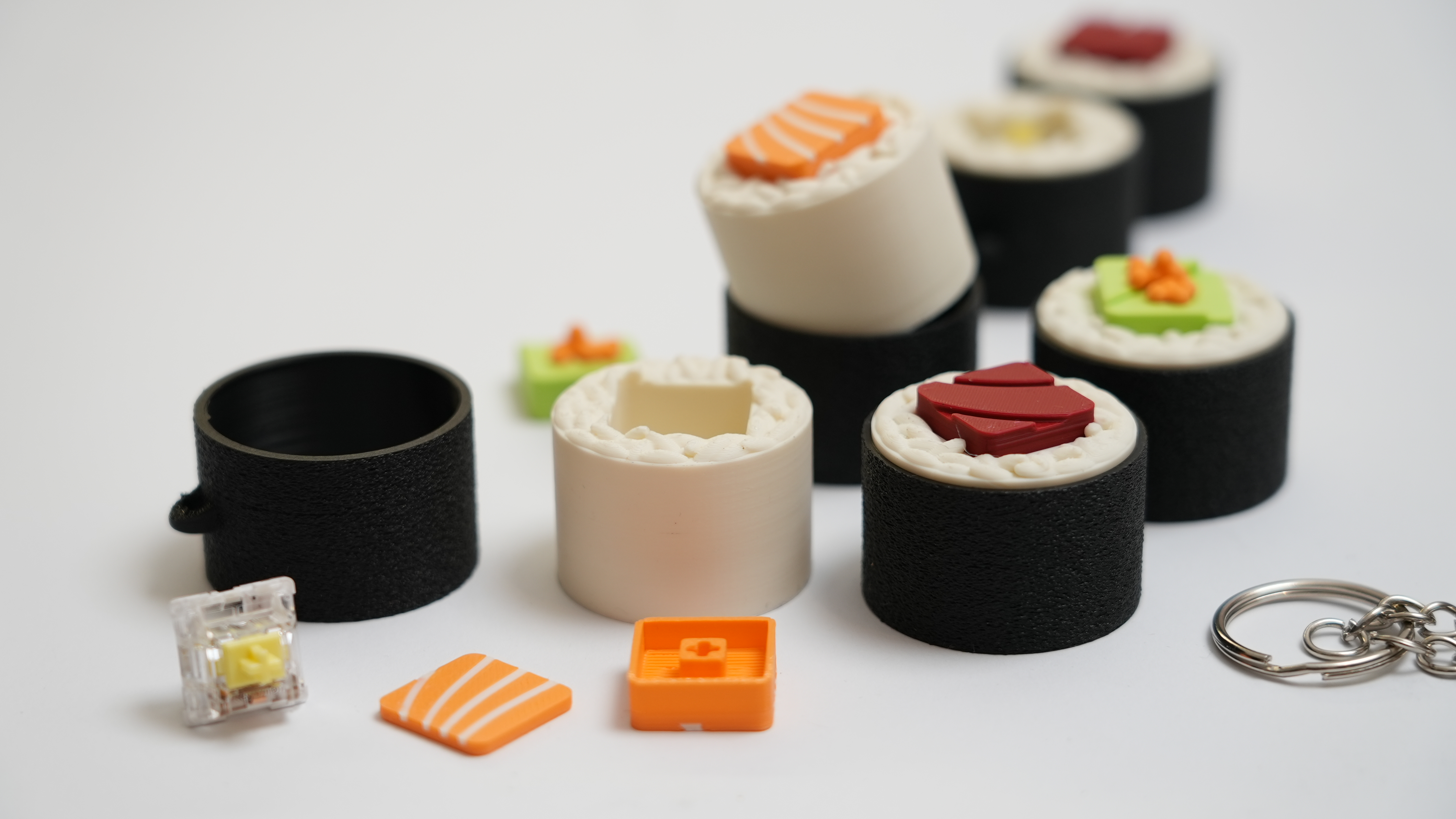 Miniatura 2 do modelo 3D Sushi Key Switch Fidget
