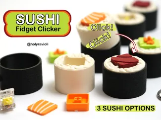 Sushi Key Switch Fidget