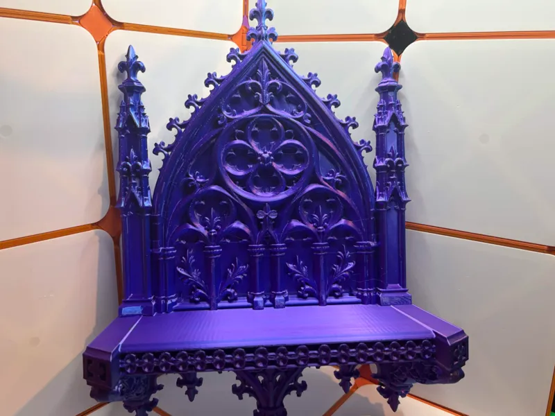 Gothic Cathedral Wall Shelf