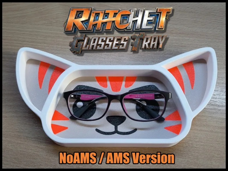 Ratchet Glasses Tray (NoAMS/AMS)