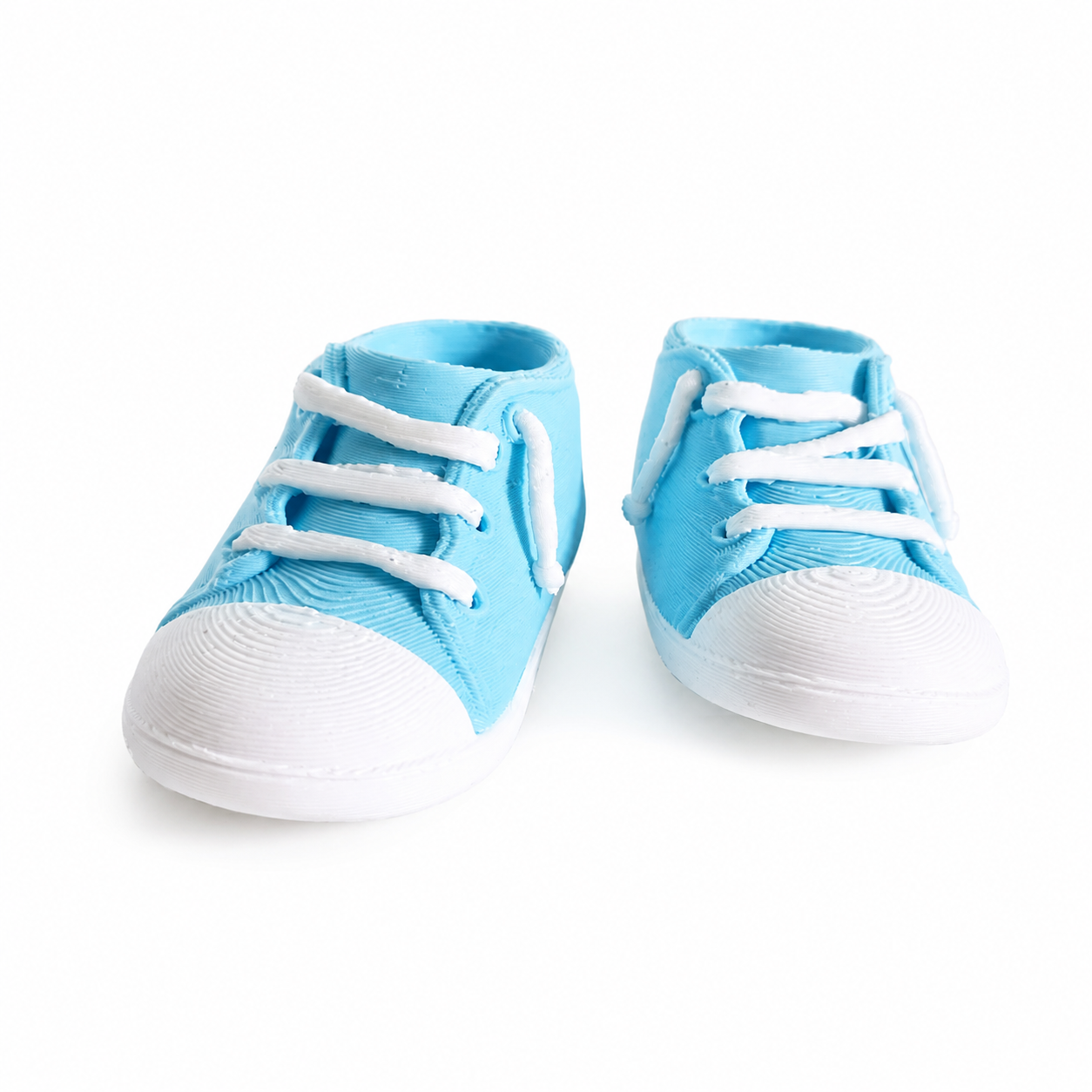Baby Shower Cake Topper Shoes - 1