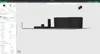 Same profile, no floating object.