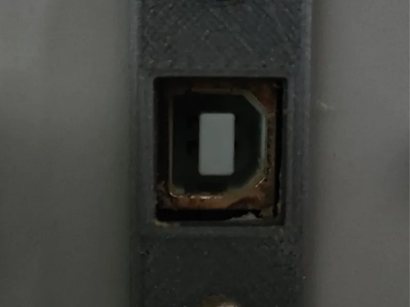 Mascherina per prolunga USB-B da quadro