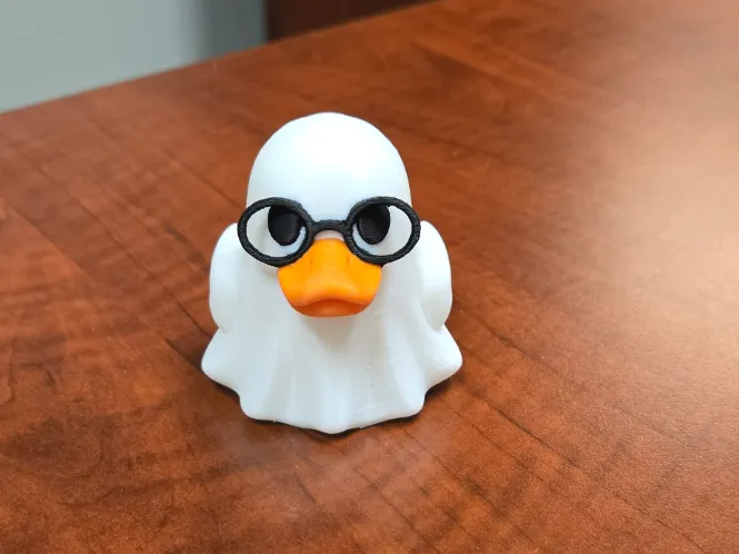 Ghostly Rubber Ducky of Joy
