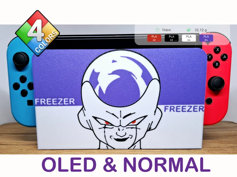 Coque Dock Switch Edition : Freezer 