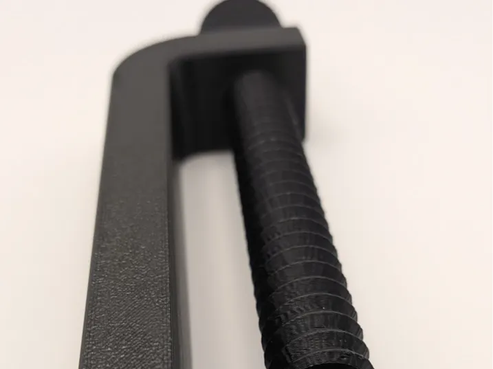 4 inch strong c clamp, Kurled knob