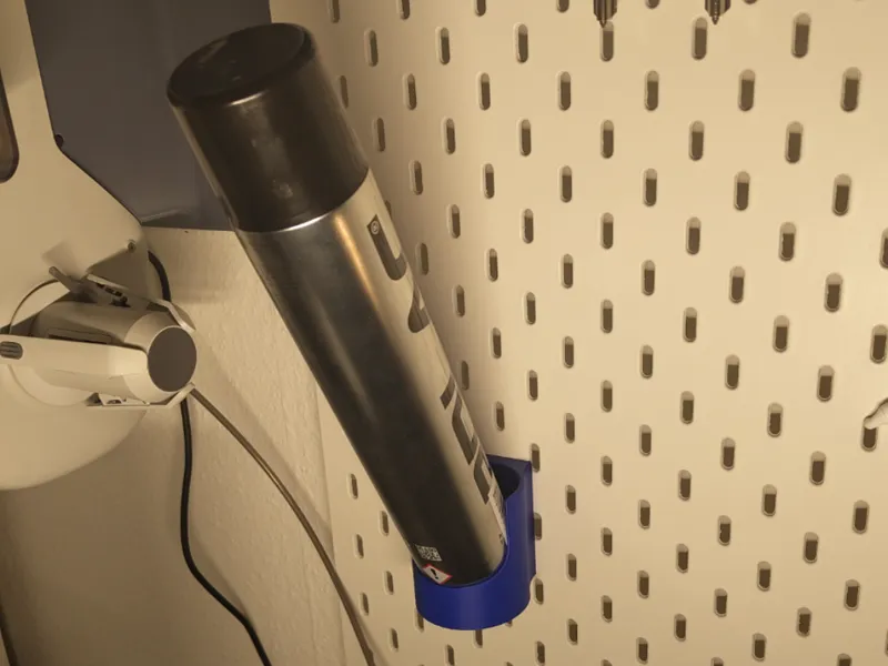 Holder for 3D Lac or other 53mm Cans, Ikea Skadis