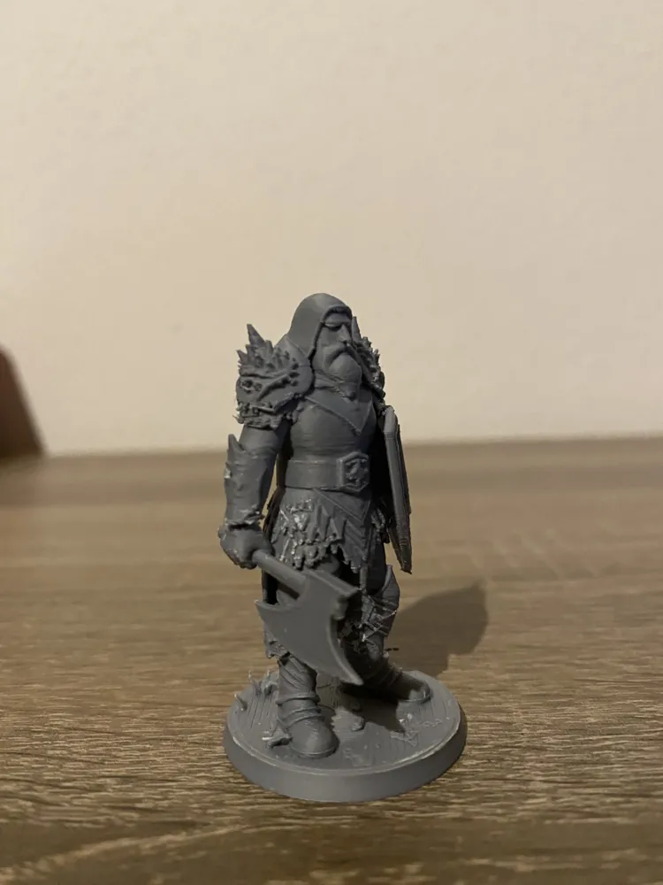 Dungeons&Dragons Ice Guardian - Free 3D Print Model - MakerWorld