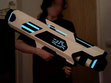 Letrero o emblema decorativo: Beam Launcher Replica - Palworld — vista de referencia 5