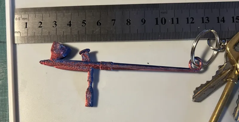 Aérographe keys Chain 