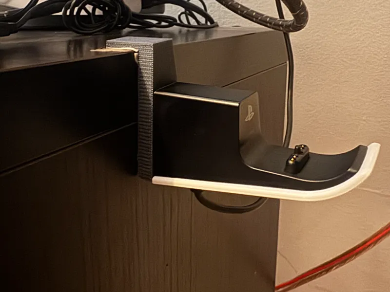 Playstation elite headphones cabinet mount