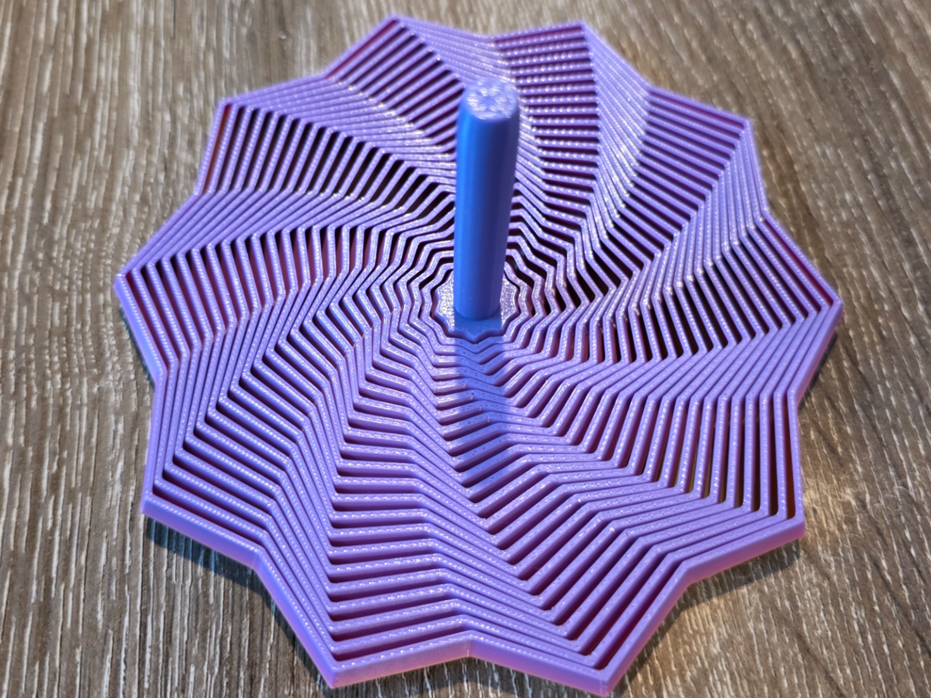 Kinetic Spiral Star Fidget