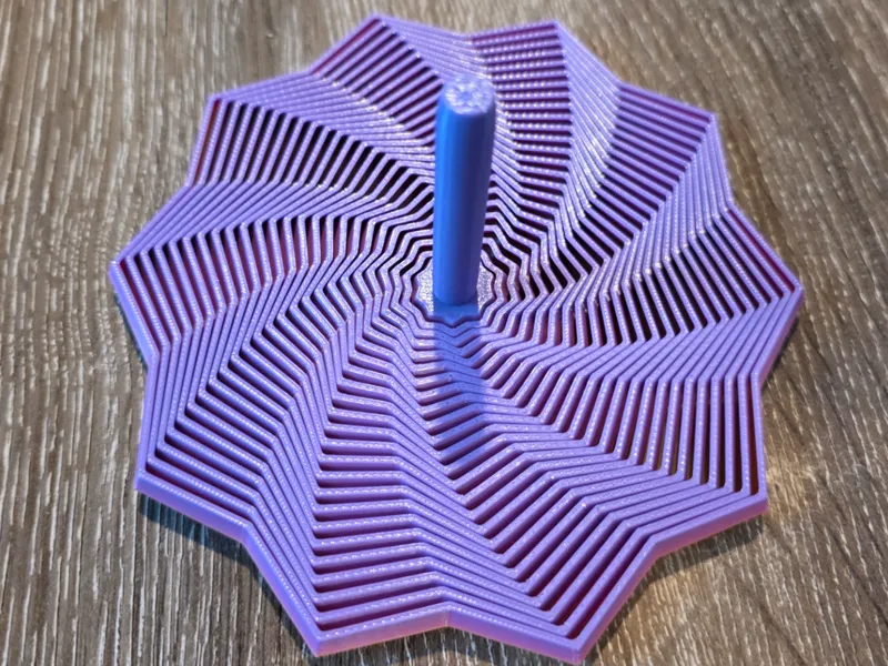 Kinetic Spiral Star Fidget