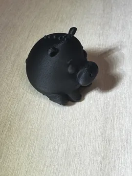 Letrero o emblema decorativo: Blob Chubby Animal Series - #92 Baby Hippo — vista de referencia 4