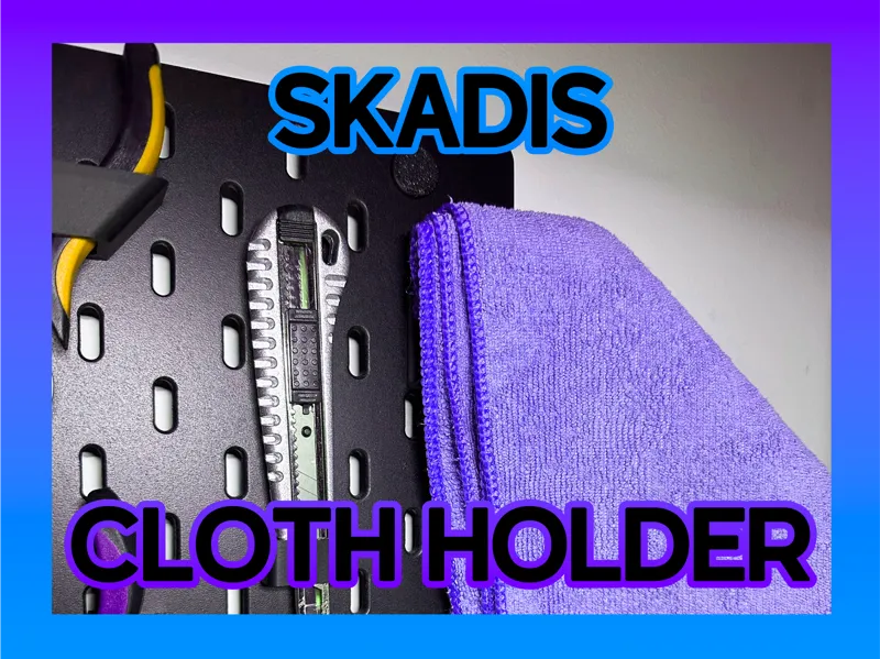 Skadis Cloth Holder