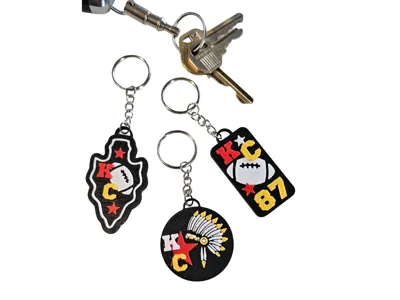 Kansas City Chiefs Football 87 Kelce NFL Keychains
