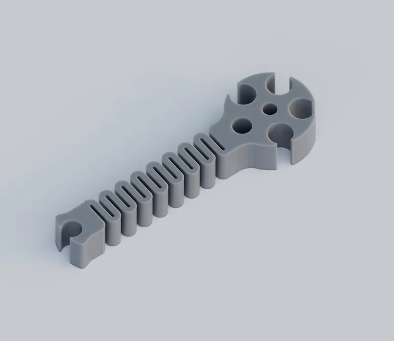 AMS Lite bowden clip. Long and bendy