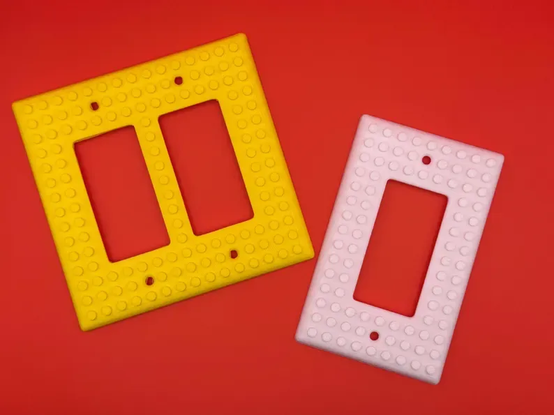 Toy Brick Light Switch Cover Plate