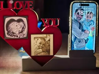 Love You  litofania per le Tue Foto più Belle