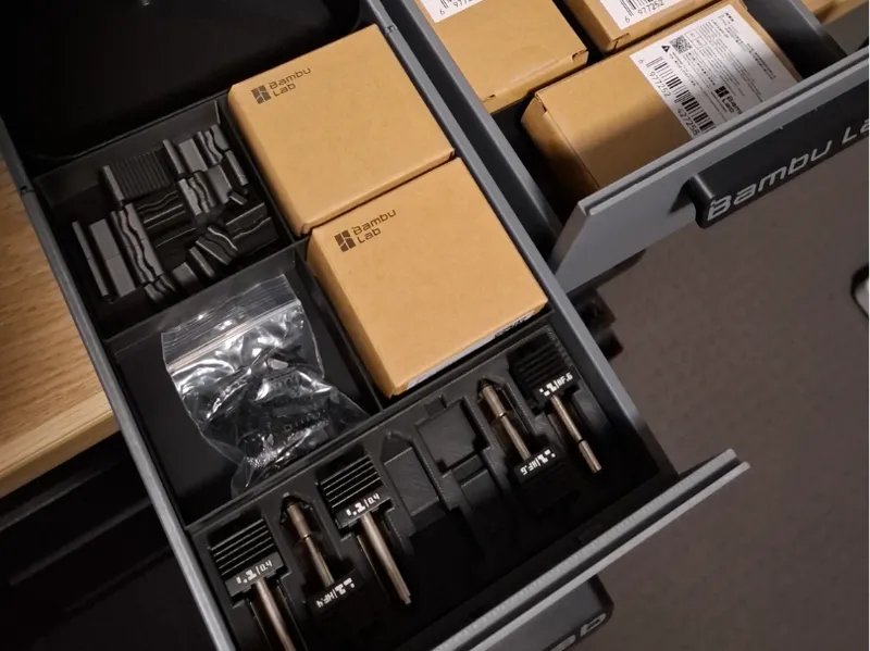 Under Printer Storage Draw Hot End Organizer