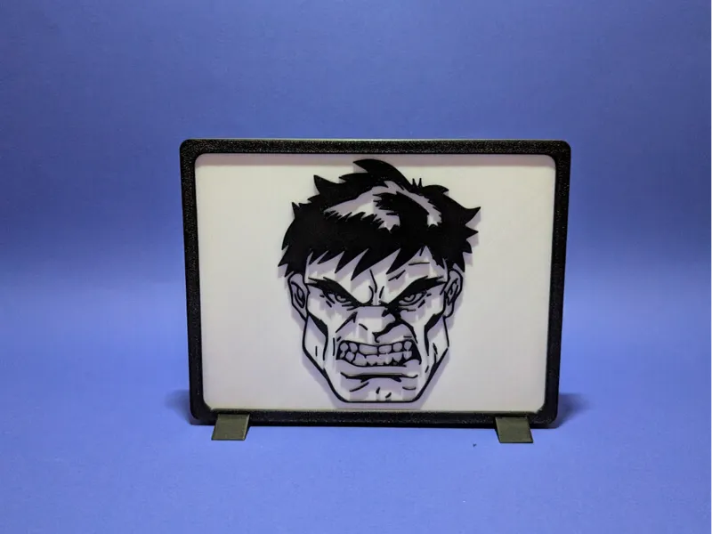 Hulk wall art