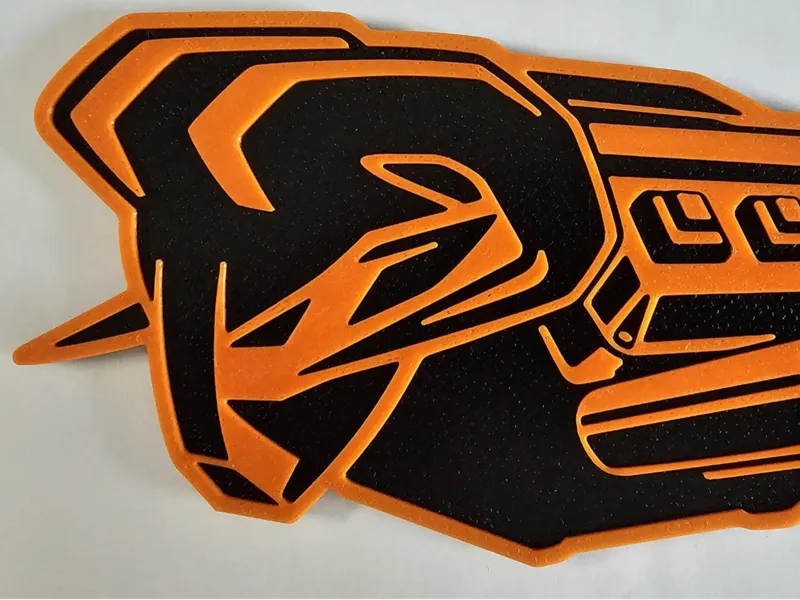Symbol of Protest Toolbox Badge for HEMI V8 Rams