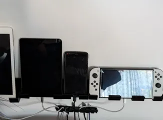 Modular Wall Railing Electric Charging Organizer