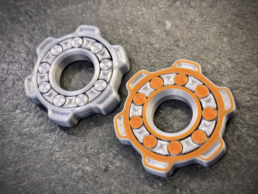 Bearing fidget spinner - micro toy - Free 3D Print Model - MakerWorld