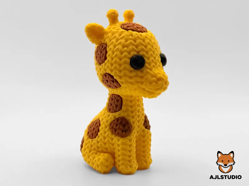 Knitted Giraffe - Knitted Collection