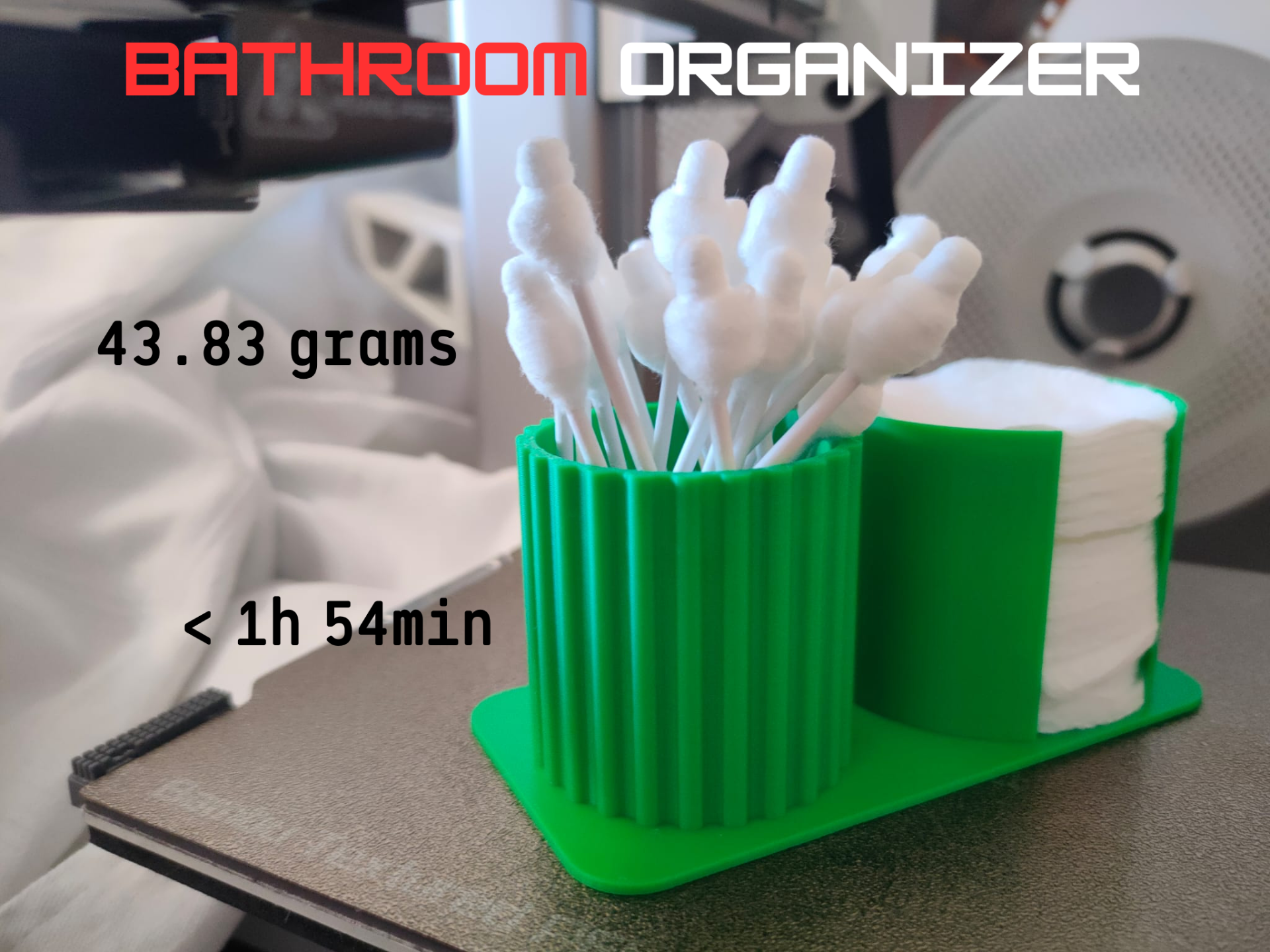 Bathroom organizer