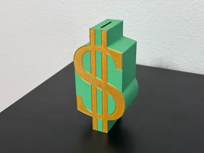 Dollar Piggy Bank