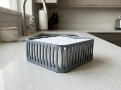 Minimalist & Functional Napkin Holder / Caddy