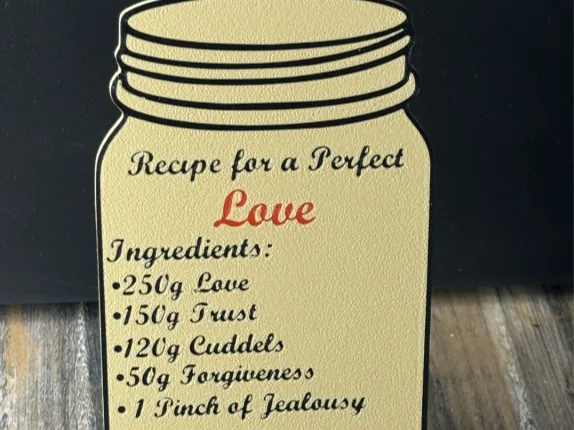 Recipe for the perfect Love (English and German)