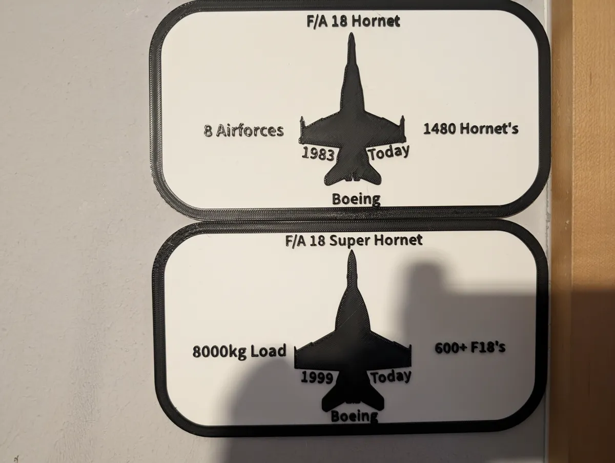 Hommage au chasseur Hornet et Super Hornet