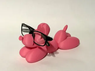 Balloon Dog "Splooting" Glasses Holder
