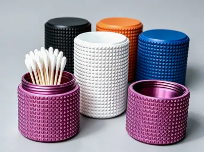 Makeup Cotton Swab Organizer