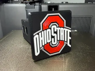 Ohio State Hitch Cover 2"