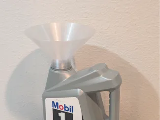 Mobil1 Oil Funnel With Integrated Air Vent