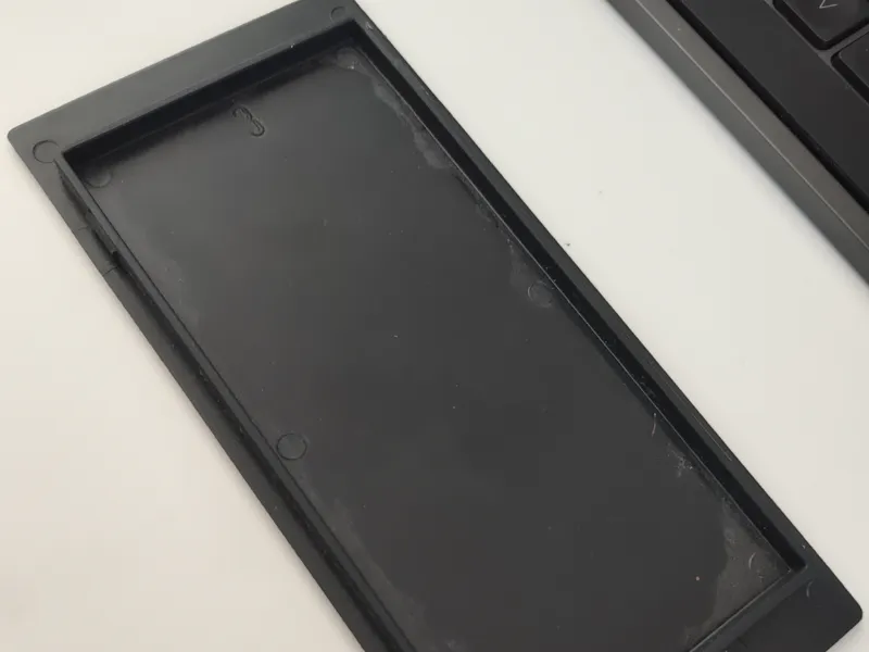 Dust cover for Digitus 10" server rack