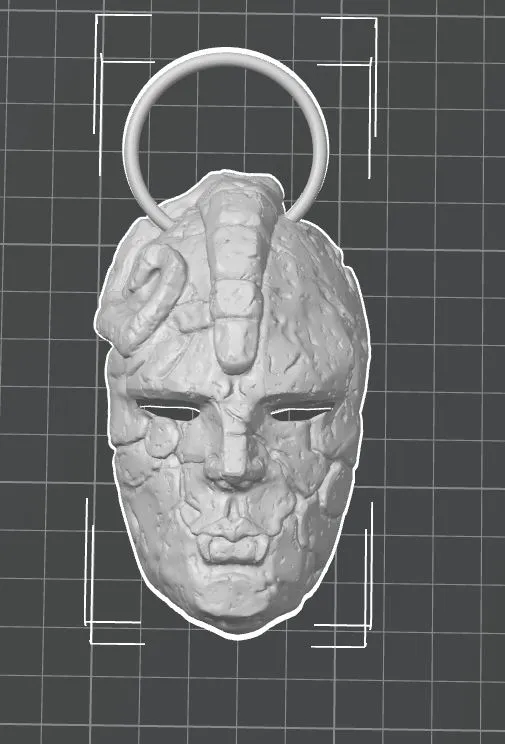 Stonemask Jojo keychain