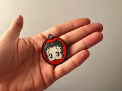 Betty Boop Keychain