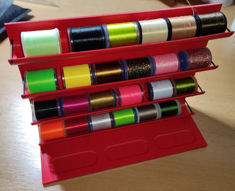 Fly tying spool holder 6x4 or 5x4